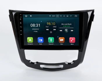 10.1 collu 2G Android 7.1 Auto DVD, GPS Navigācija, Stereo Media Player Audio un Video Atskaņotāju Auto Radio Nissan X-Trail 2014 2015