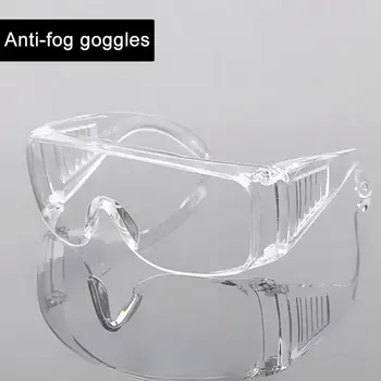 1GB Caurspīdīgs Drošības Aizsargbrilles, Aizsargcimdi, aizsargbrilles Anit-Splash Putekļu Necaurlaidīgs Smilšu Darbu Lab Brilles Briļļu Aizsardzību