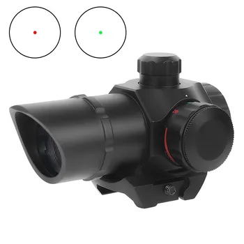 1x22mm Red Dot Redzes Optisko Reflekss darbības Joma Tērps 20mm Picatinny Rail Taktiskā Bise Šautene Red Green Stops Skats