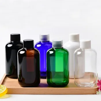 200MLPlastic PET pudeles losjons/emulsijas/fonds/seruma/šampūns būtība tonera šķidrums ādas kopšanas kosmētikas iepakojuma