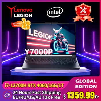 2023. gadam Lenovo LEĢIONA Y7000P Klēpjdatoru 16 collu I7-13700H/i5-13500H RTX4060/4050 16.G/32GB + 1/2 TB SSD 2.5 K 165Hz Ekrāns Jaunu Notebook PC