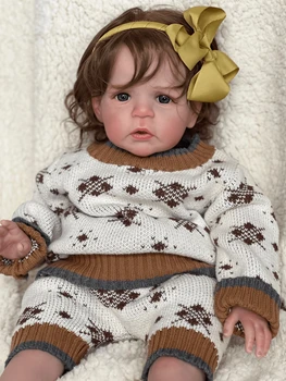 26 Collu Todder Sandie Var Stāvēt Bebe Atdzimis 3D Krāsotas Atdzimis Lelle Jaundzimušo Bērnu Lelle Ekskluzīvas saiti luksusa Apģērbu savācējs