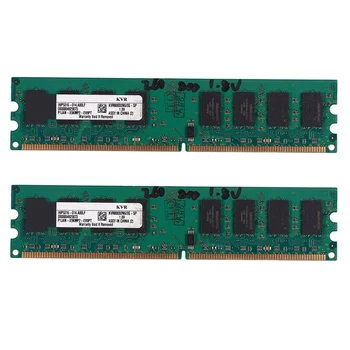 2X 2GB DDR2 PC2-6400 800Mhz 240Pin 1.8 V Darbvirsmas DIMM Atmiņas RAM , AMD(2GB/800 W)
