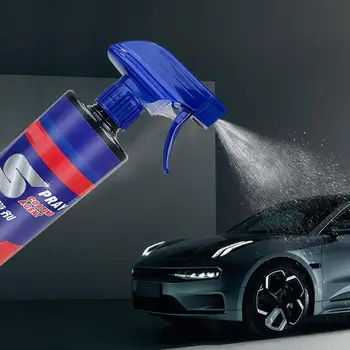 Auto Laka Aerosols Ātri Auto Krāsas Kristāla Vasks Spray Nano-pārklājuma Spray Vasks Hidrofobās polijas Paint Cleaner Anti Lietus Automašīnas Kopšana