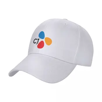 CJ Izklaides Logotipu Beisbola Cepurītes Snapback Modes Beisbola Cepures Elpojošs Gadījuma Āra Unisex Polychromatic Pielāgojamu