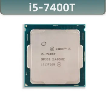 Core I5 7400T Versija Četrkodolu 2,4 GHz 6 mb lielu Kešatmiņu I5-7400T LGA1151 CPU procesors