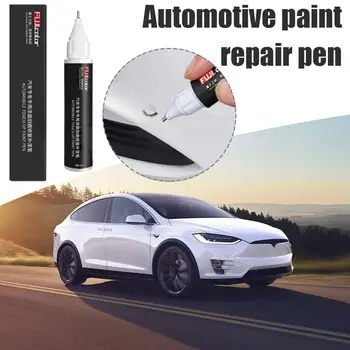 Derīgs Tesla Model 3 X Y S Auto Scratch Remover Krāsas Pildspalvas Auto Krāsas Remonts Pildspalva Melna Balta Krāsa Fiksāžas Remonts, Riteņu A6X0