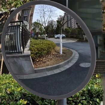 Drošības Spogulis Profesionālās Satiksmes Uzraudzības Spoguļi Ceļu Spoguļi Pagriežot stūri atstarojošs sfērisku ieliektiem-izliekts spogulis