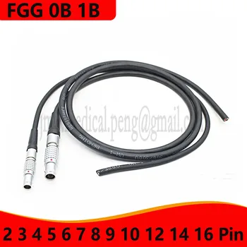 FGG 0B 1B 2 3 4 5 6 7 8 9 10 12 14 16 Pin Male Plug Connector Metināšanas Aizsargs Kabelis Kameras Strāvas Peld Ved Kabelis