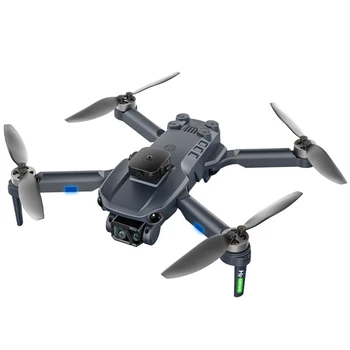 H9 6K HD Aerial Photography Optisko Plūsmu Pozicionēšanas Gaisa kuģa Brushless Motoru Dūkoņa Dual-Kameras Salokāms Quadcopter