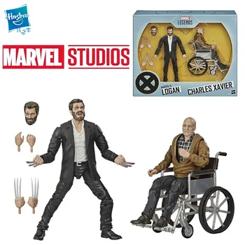 Hasbro Marvel Leģendas Wolverine 3 Logan Charles Xavier 6 Collas 16Cm Rīcības Attēls Bērnu Rotaļlietas, Dāvanas Savākt Rotaļlietas