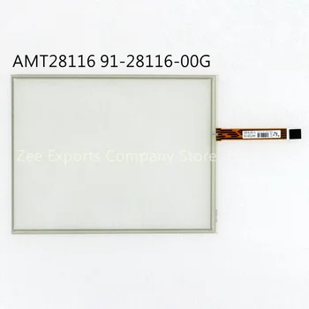 Jauns AMT28116 91-28116-00G Touch Screen Stikla Panelis Digitizer