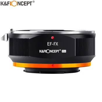 K&F KONCEPCIJU EF-FX Camera EOS EF Objektīvu uz FX fuji X Mount Adaptera Gredzens Canon Fujifilm X FX Mount Fuji X-Pro1 XPro1 X