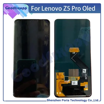 Lenovo Z5 Pro L78031 LCD Displejs, Touch Screen Digitizer Montāža Z5Pro rezerves Daļu Nomaiņa