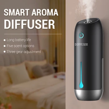 Mini Aromāta Izkliedētājs Mājas 100m3 USB Elektriskā Eļļu Aromātu Izkliedētāja Automātiska Gaisa Atsvaidzinātājs Mājās Smaržas Bluetooth Automašīnas Smaržas