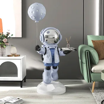 Modernā Stilā Astronauts Modelis Skulptūras & Figūriņas Var Pieslēgts Bluetooth Atskaņot Mūziku, Var Izmantot Nakts Gaisma Mājas Dekoru