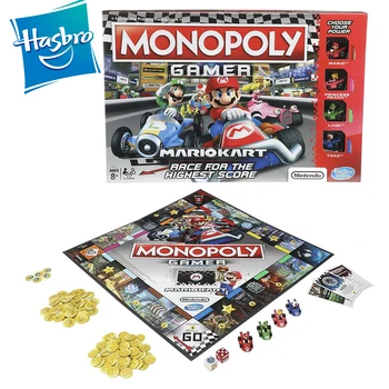 Monopols Hasbro Galda Spēle Ģimenei Puse Anime Multfilmu Perifērijas Galda Spēles, Rotaļlietas Bērniem, Zēniem Modelis Kolekcija Hobijs Dāvanas