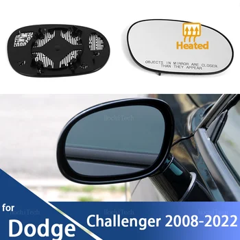 Par Dodge Challenger 2008-2022 68048447AA 68048446AA Spoguļi Apsildāmi Sānu Spoguļi Stikls Atpakaļskata Spogulis, Objektīvs