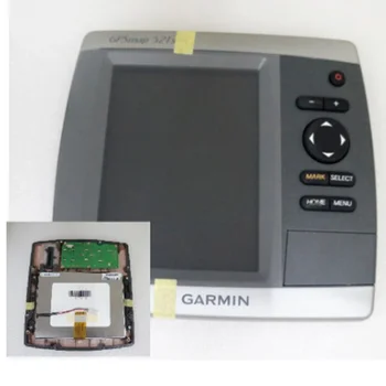 Par GARMIN GPSmap 521s LCD Displeja panelis ar stiklu