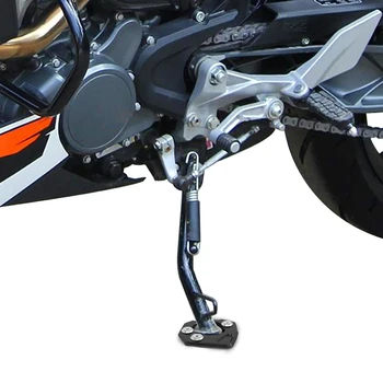Par Husqvarna Vitpilen 401 Svartpilen 401 701 Enduro Supermoto SMC Motociklu Pusē Stāvēt Pagarinājums kāju Statīvs palielinātāju, noteikti