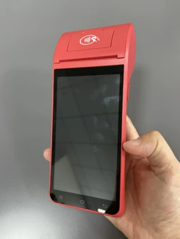 Rokas 4G pirkstu Nospiedumu Lasītājs, WiFi NFC Smart Android Mobilā POS Termināla HCC-Z91