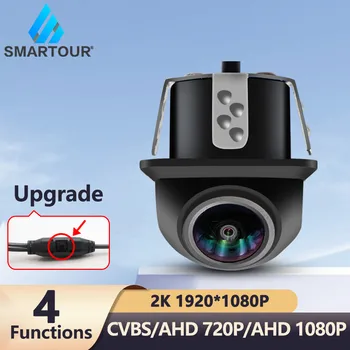 Smartour Automašīnu Atpakaļskata Kamera Universālo Rezerves Autostāvvieta AHD 1080P CVBS 25HZ NTSC Kamera Nakts Redzamības Ūdensizturīgs HD Krāsu Attēlu