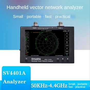 SV4401A 50Khz-4.4 Ghz Vektora Tīkla Analizators 1001 Skenēšanas Punkti Antenas Analyzer