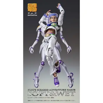Sākotnējā MEDICOS Super Action Statuja JoJolion JoJo Dīvaino Piedzīvojumu Part8 Josuke Higashikata Mīksta, Mitra Anime Kolekciju Modelis