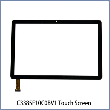 Touch 10.1 collu P/N C3385F10C0BV1 Tablet PC Ārējie Capacitive Touch Digitizer Stikla skārienjūtīgu Sensoru C3385F10C0BV1