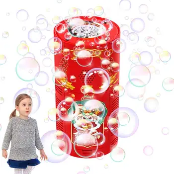 Uguņošanas Burbuļu Pūtējs Ķīniešu Jaunais Gads Apdare Automātiskā Burbulis Maker Rotaļlietas, 20-Caurumi Burbuļus Pūš Rotaļlietas, Iekštelpu Un Āra