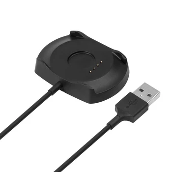 USB Uzlādes Kabelis Priekš Amazfit Stratos 2/2S Smart Skatīties Doks Lādētāja Adapteri Magnētisko Lādētāju