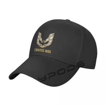 Zelta Trans Am Logo Gadījuma Beisbola cepure Sievietēm un Vīriešiem, Modes Cepuru Cieto Top Cepures Snapback Cepure Unisex